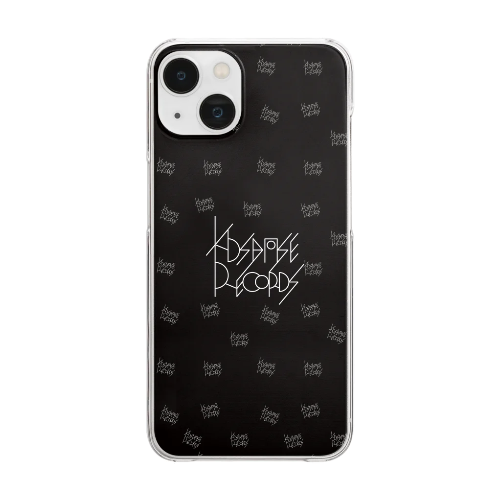 A2kiiiiのKIDS BASE RECORDS　iPhoneケース Clear Smartphone Case