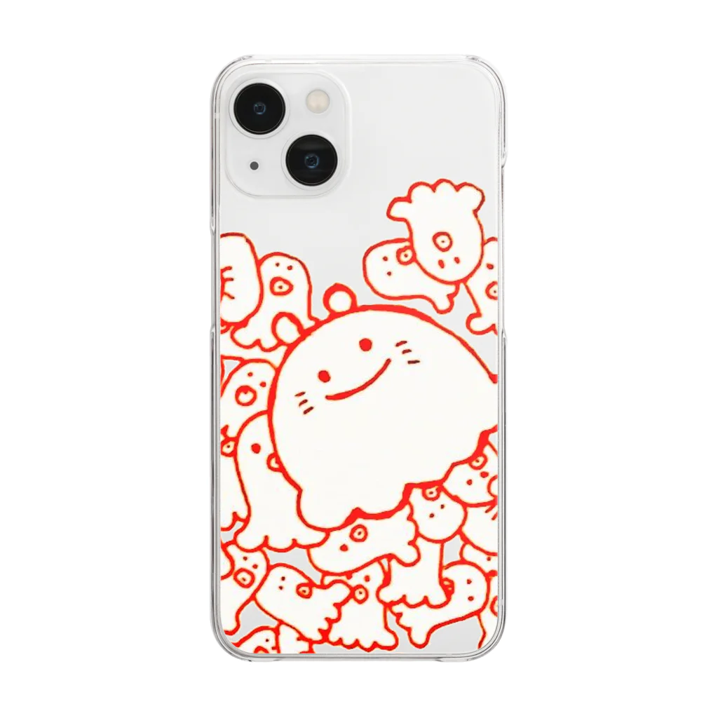 ハコイリのめんたこちゃん Clear Smartphone Case