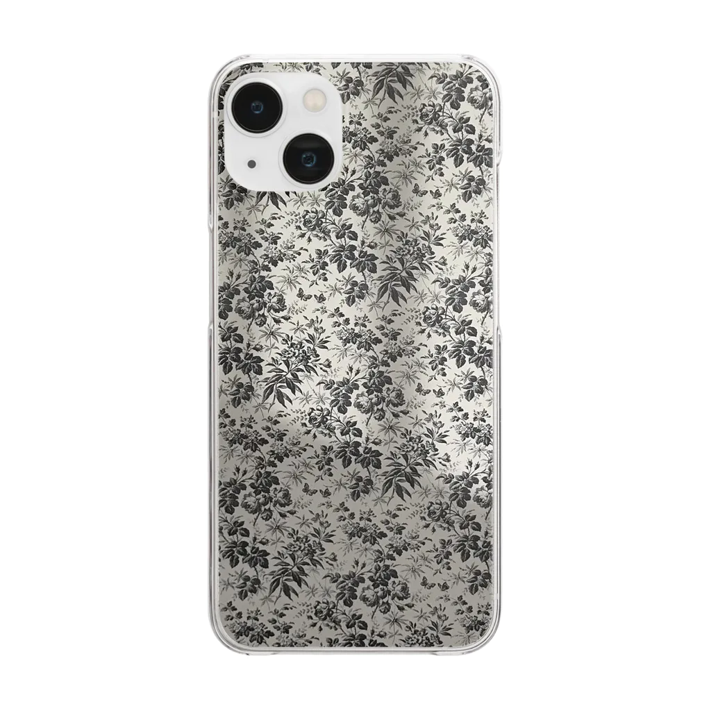 𝘬の花 Clear Smartphone Case