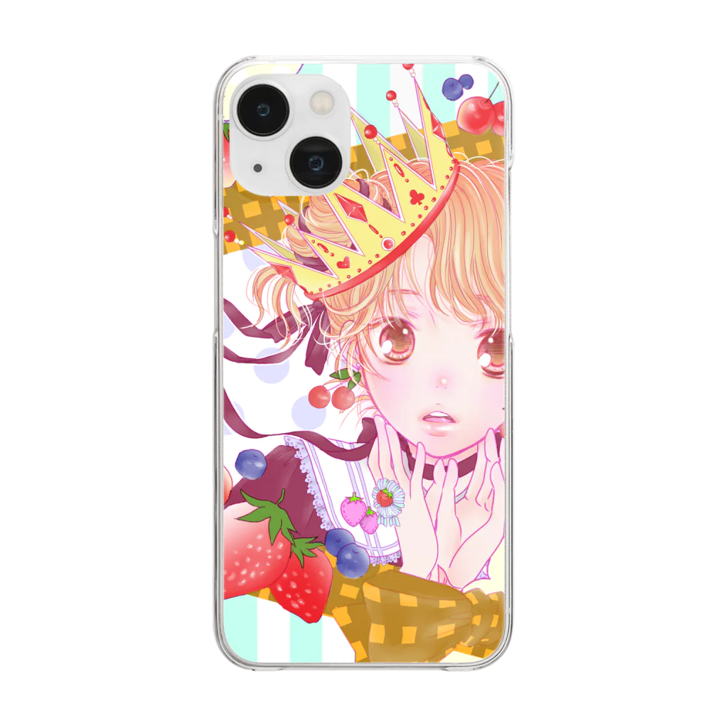 さおりんのBerry very Cute❤️ Clear Smartphone Case