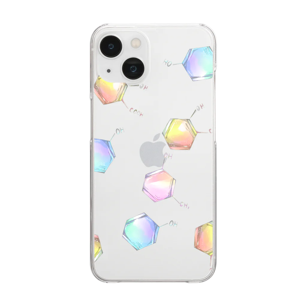 ピヨ_chemistryの芳香族化合物2 Clear Smartphone Case