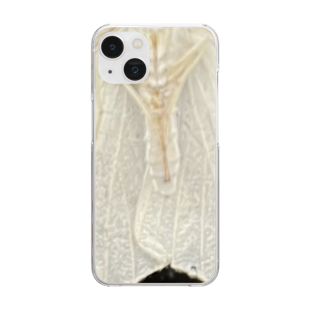 galseの蛾 Clear Smartphone Case