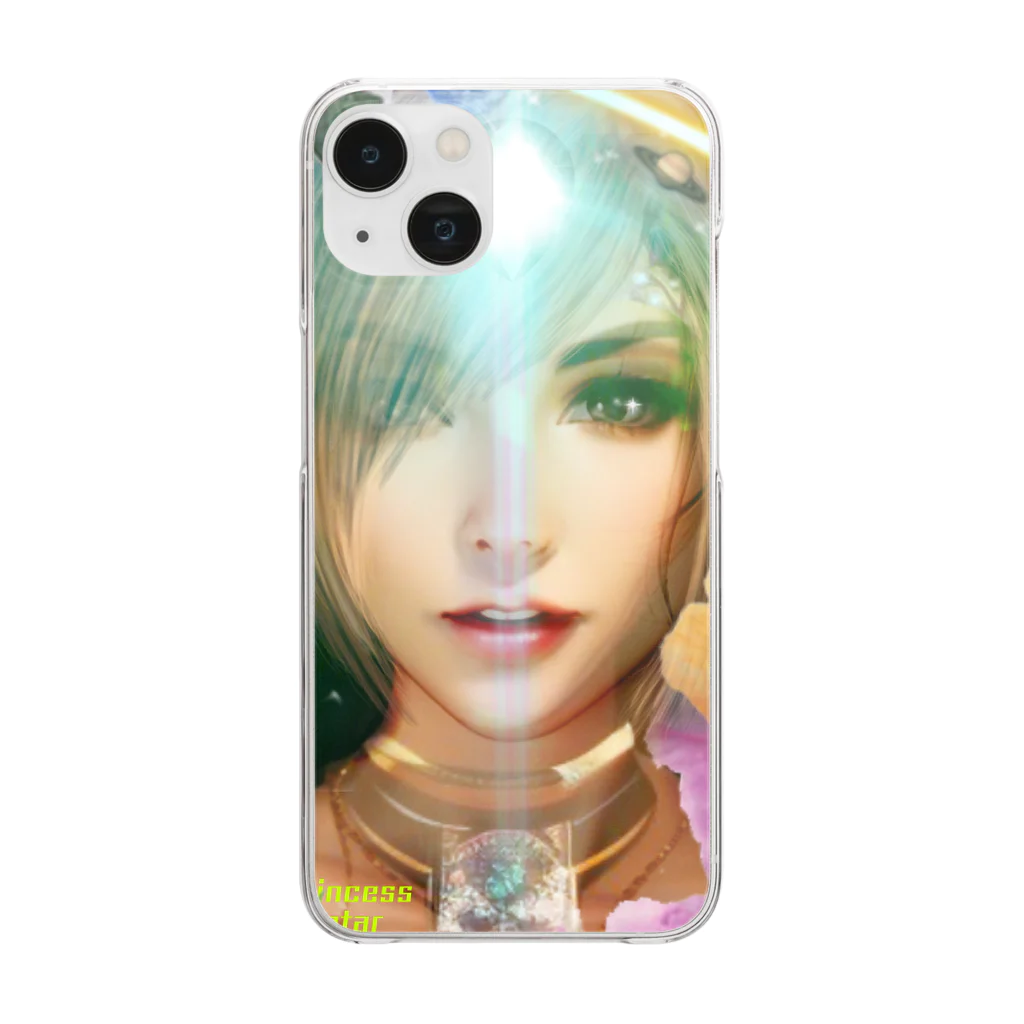 💖宇宙整体♪🌈♪こころからだチャンネル♪💖のあーよかった　universal  Princess Clear Smartphone Case