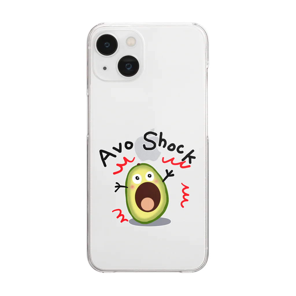 MZグラフィックスのAvo Shock! Clear Smartphone Case