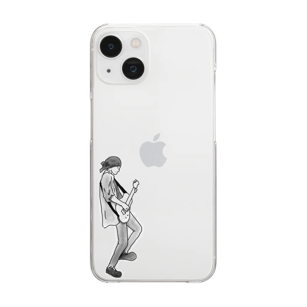 村咲のベーシストさん Clear Smartphone Case