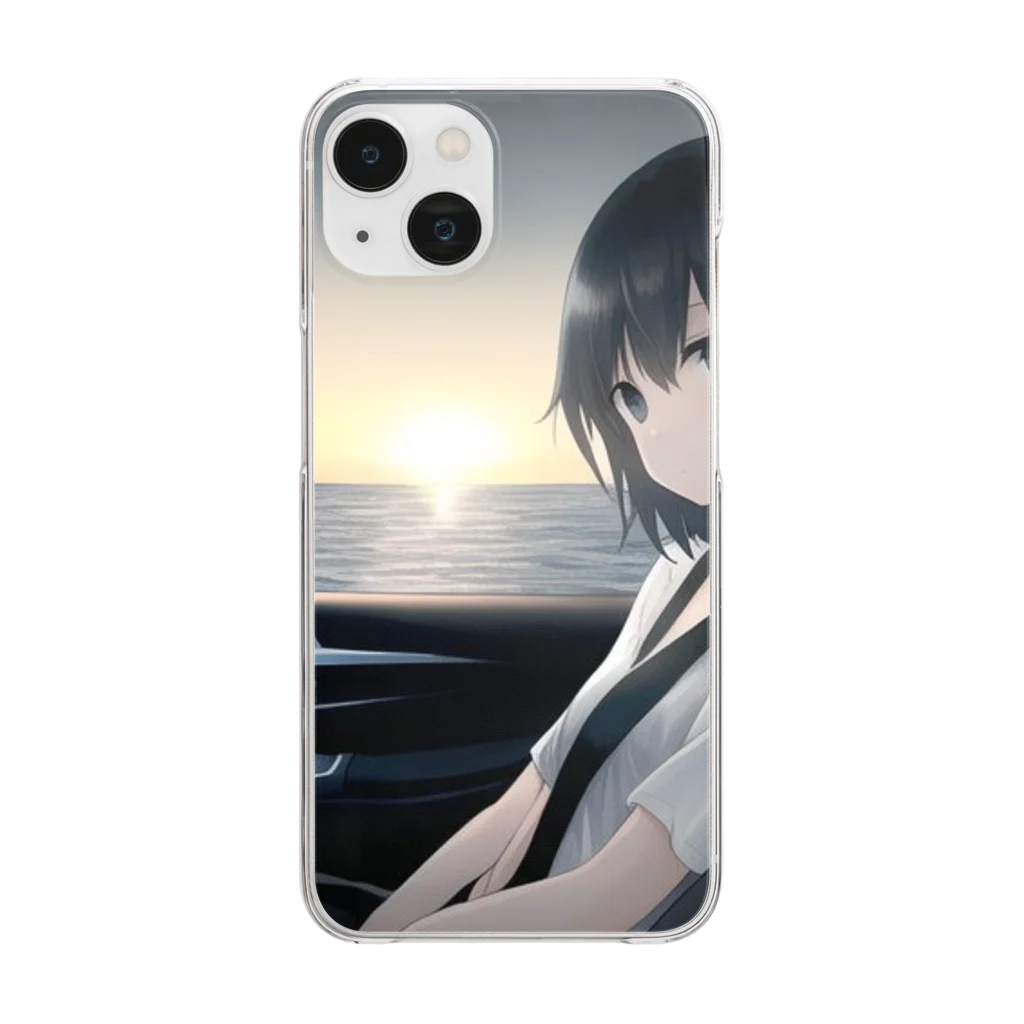 orubotの夏好き子５（限定１） Clear Smartphone Case