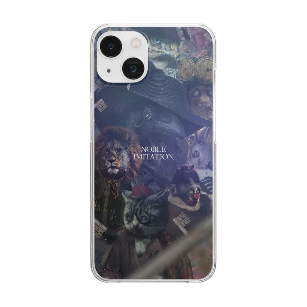 GERA／NFTコラージャーのNOBLE IMITATION Clear Smartphone Case