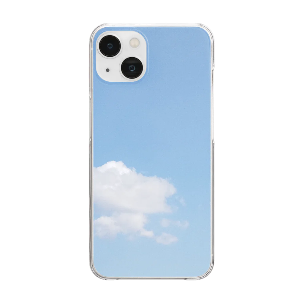 nikarasの春色の空 Clear Smartphone Case