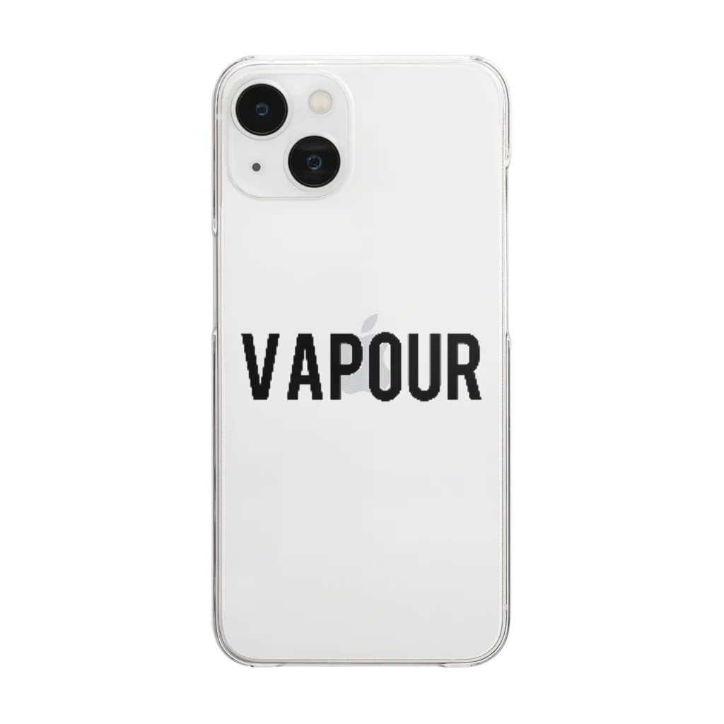 VAPOURのVAPOUR  simple クリアスマホケース