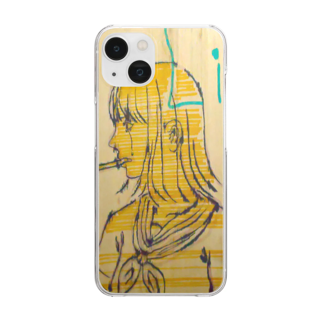 マキロン9shopのLiar Clear Smartphone Case