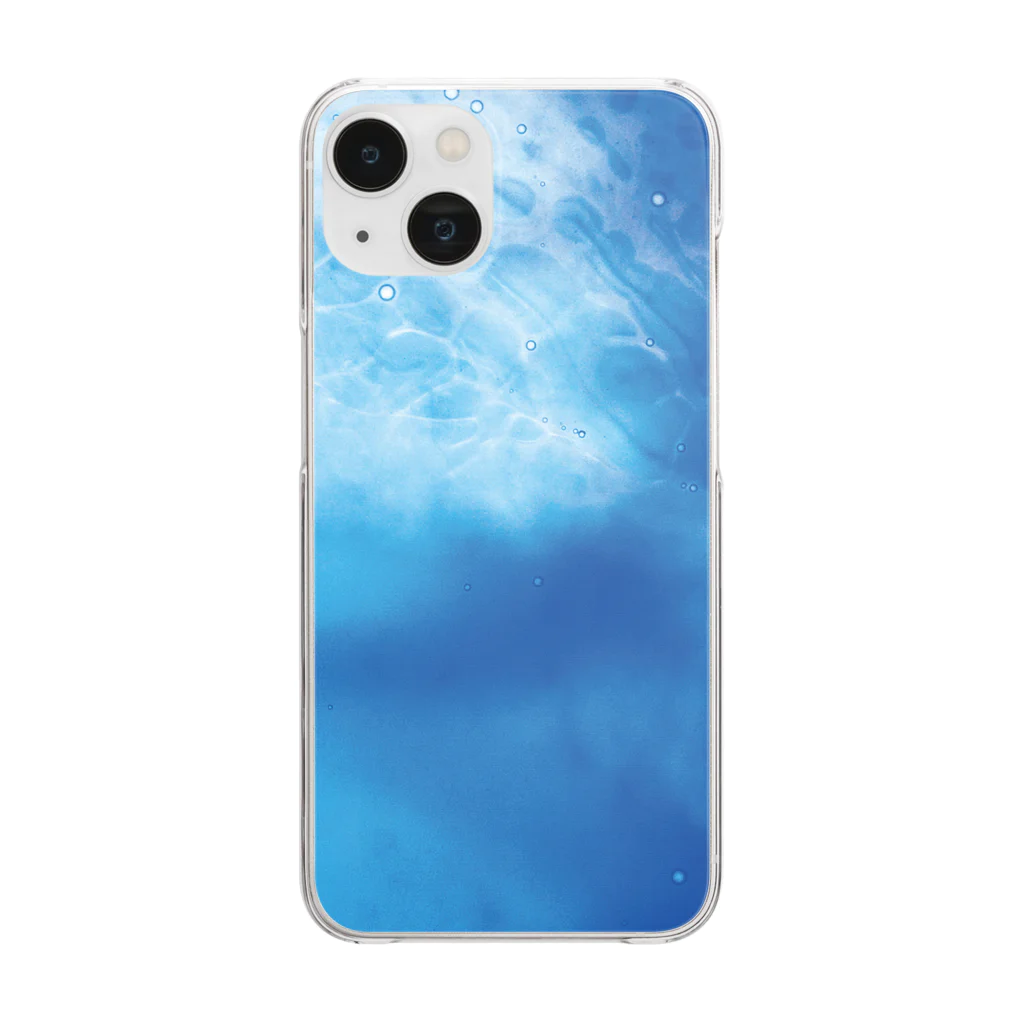 Macrorianの#002 Sea like sky, sky like sea Clear Smartphone Case