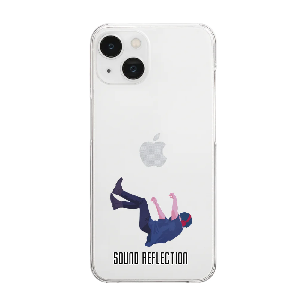 杜若 Tojaku｜Sound ReflectionのSound Reflection | SINK DEEP-Boy Clear Smartphone Case