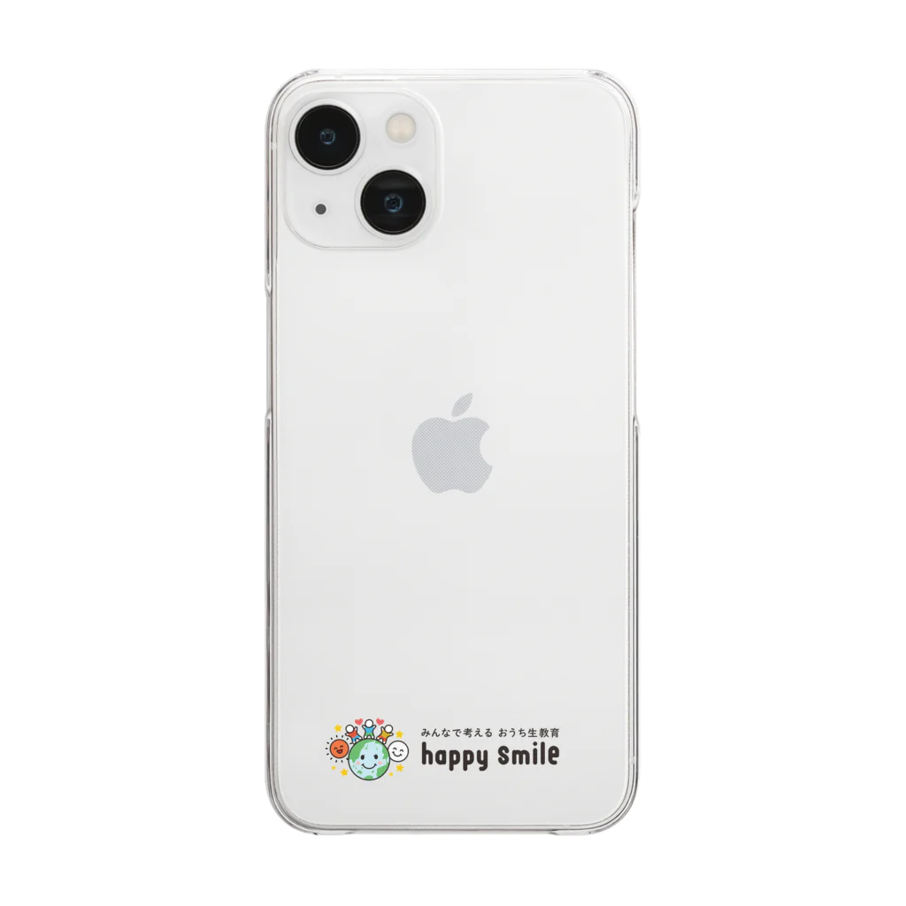 happy smileのhappy smile Clear Smartphone Case