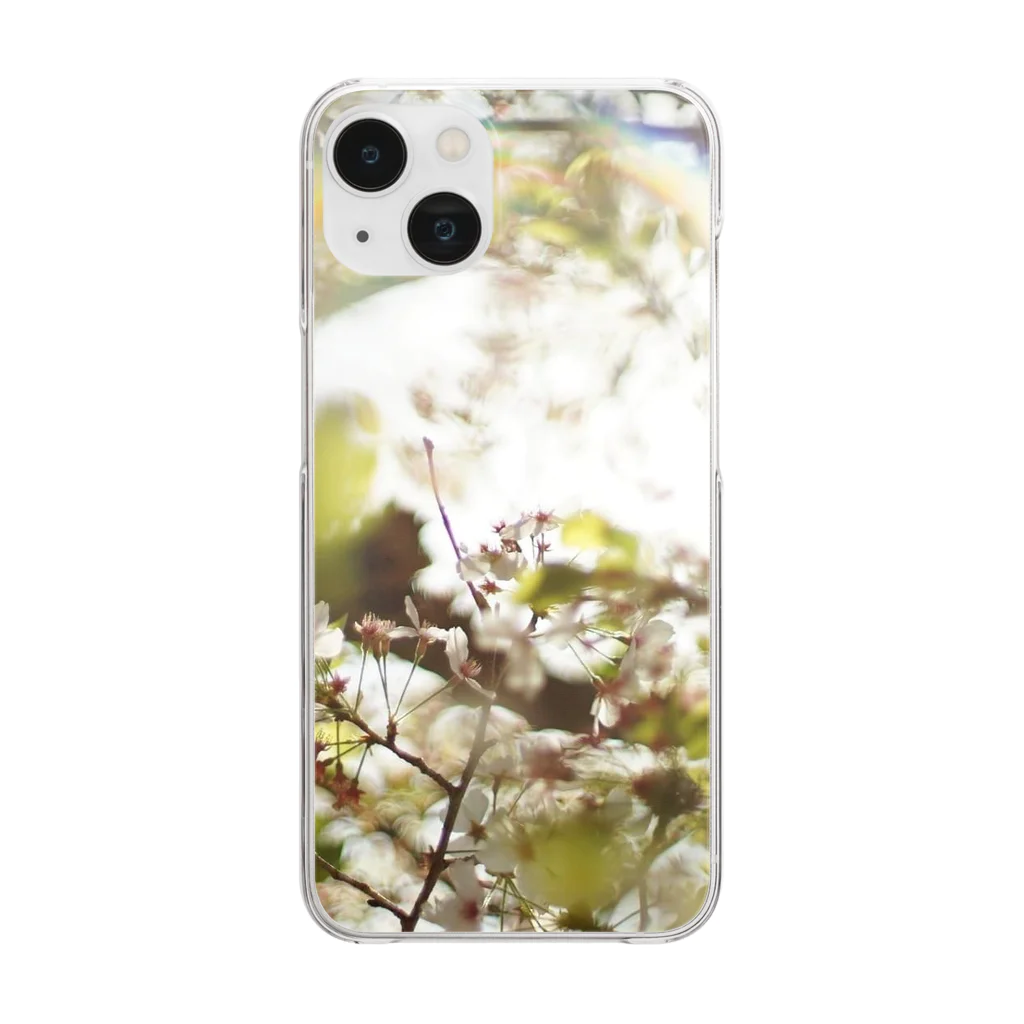 いぐのしんの桜と光 Clear Smartphone Case