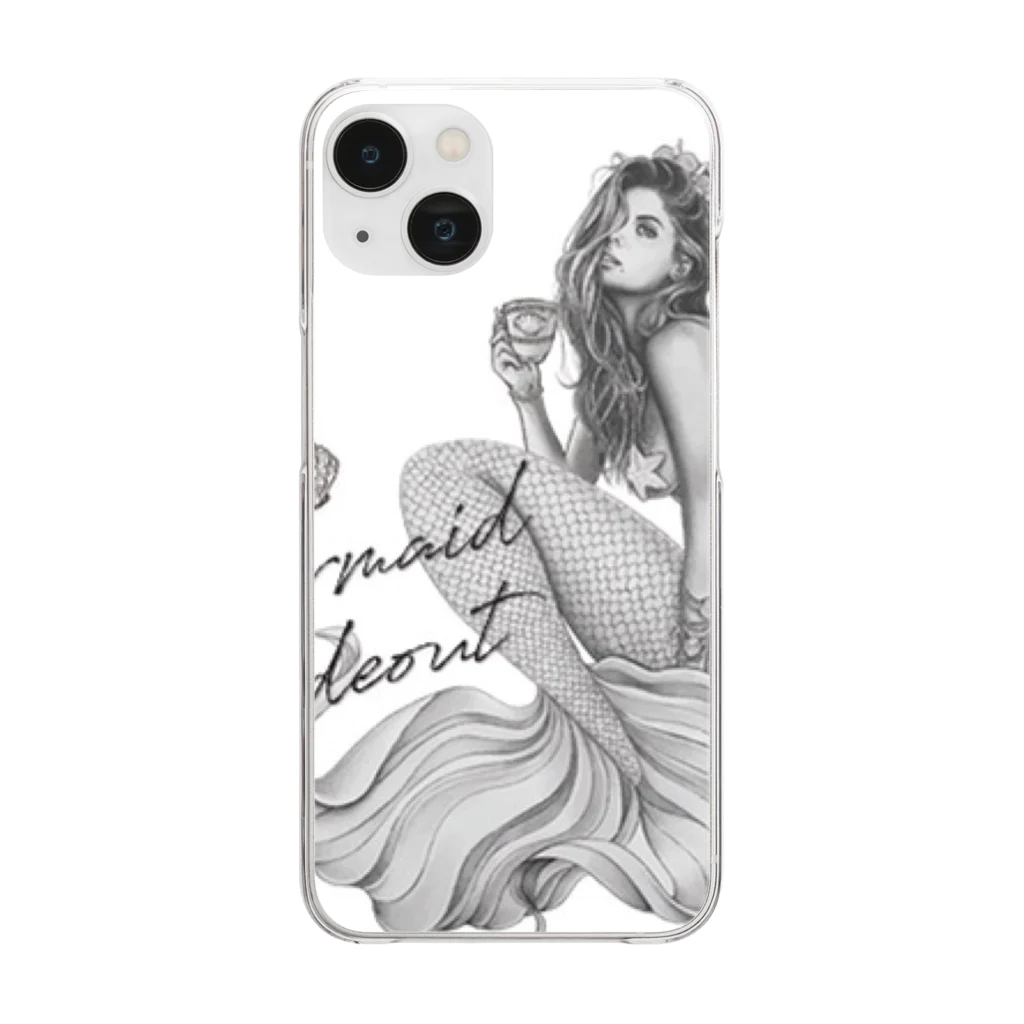 Mermaid Hideoutの人魚の隠れ家 Clear Smartphone Case