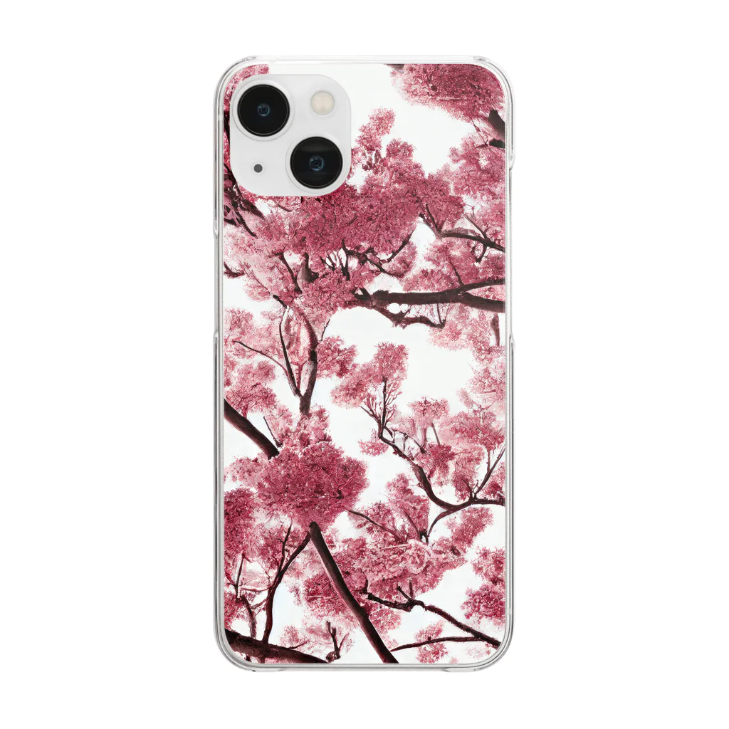 MoyoMartのHanami Collection - [03] Clear Smartphone Case