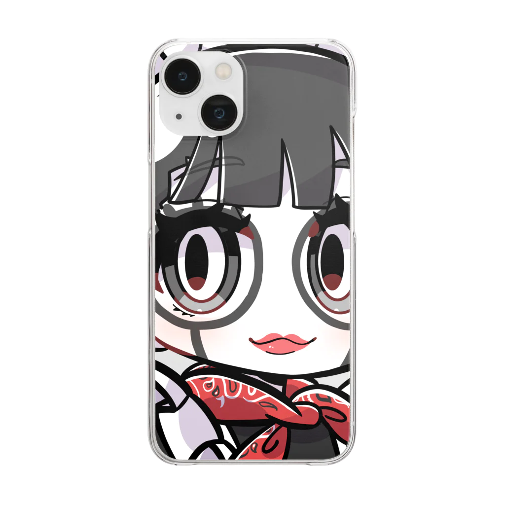 れもん・すかっしゅの女子キャンパーレモコ Clear Smartphone Case