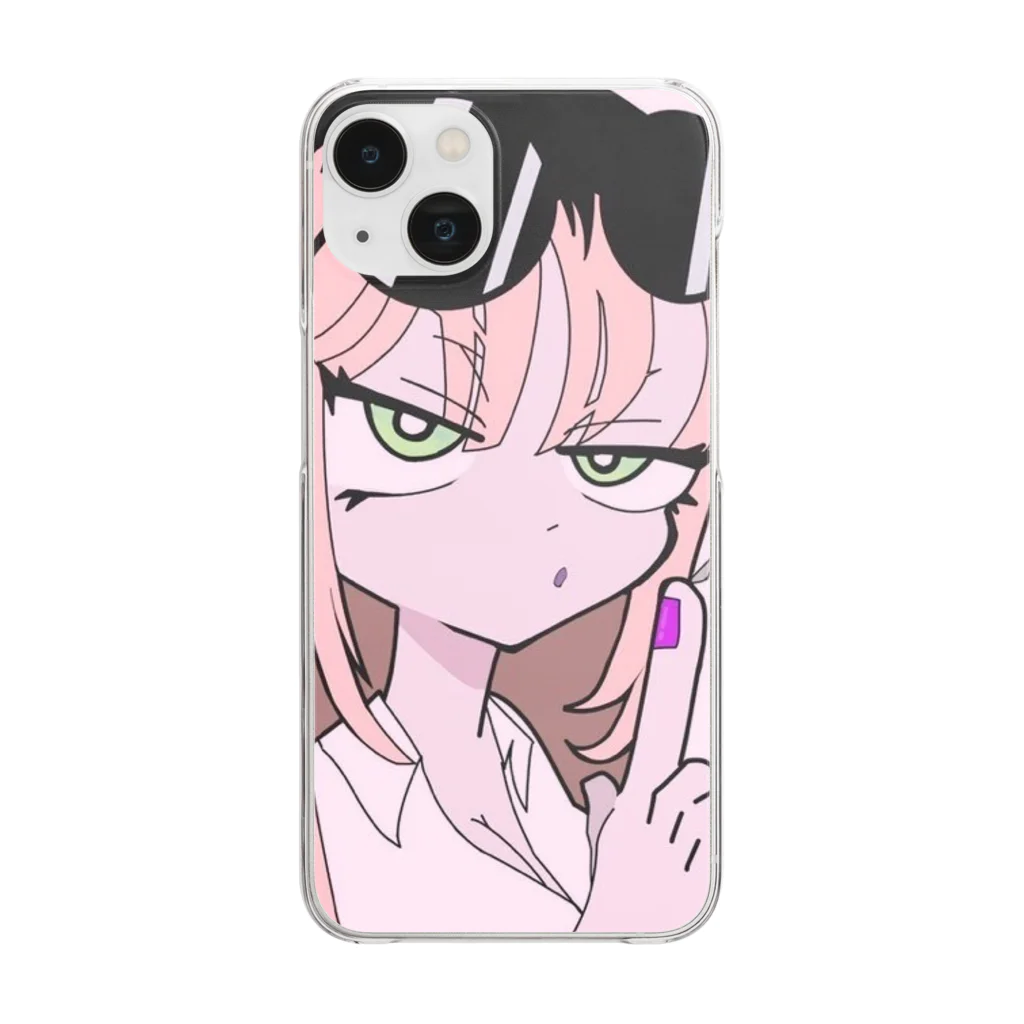 殺害エンターテインメントのりぴ子 Clear Smartphone Case