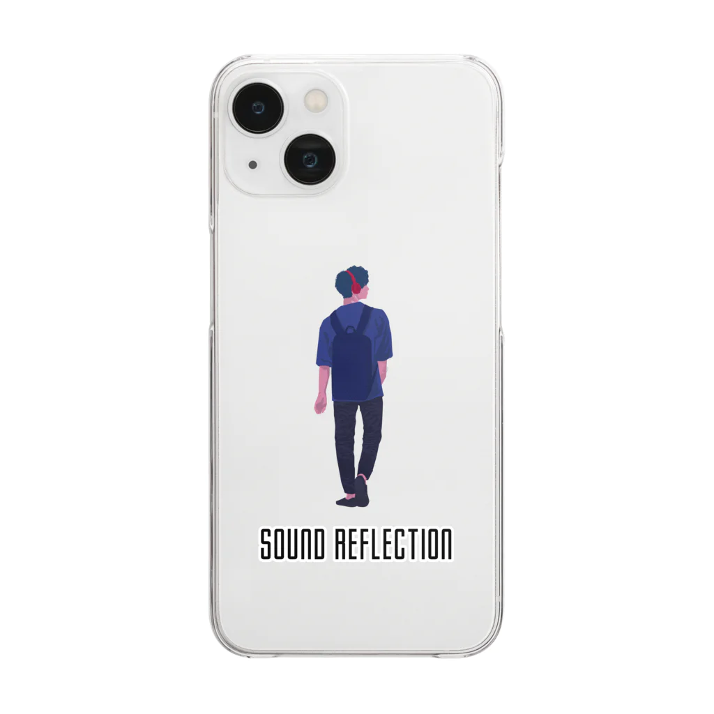 杜若 Tojaku｜Sound ReflectionのSound Reflection | SENTIMENTAL-Boy Clear Smartphone Case