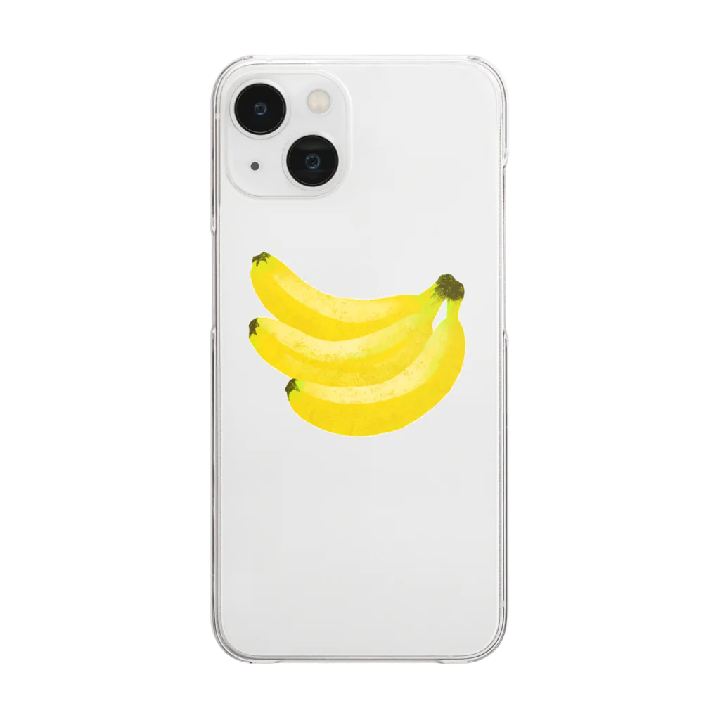 oda-geminiのバナナ！ Clear Smartphone Case