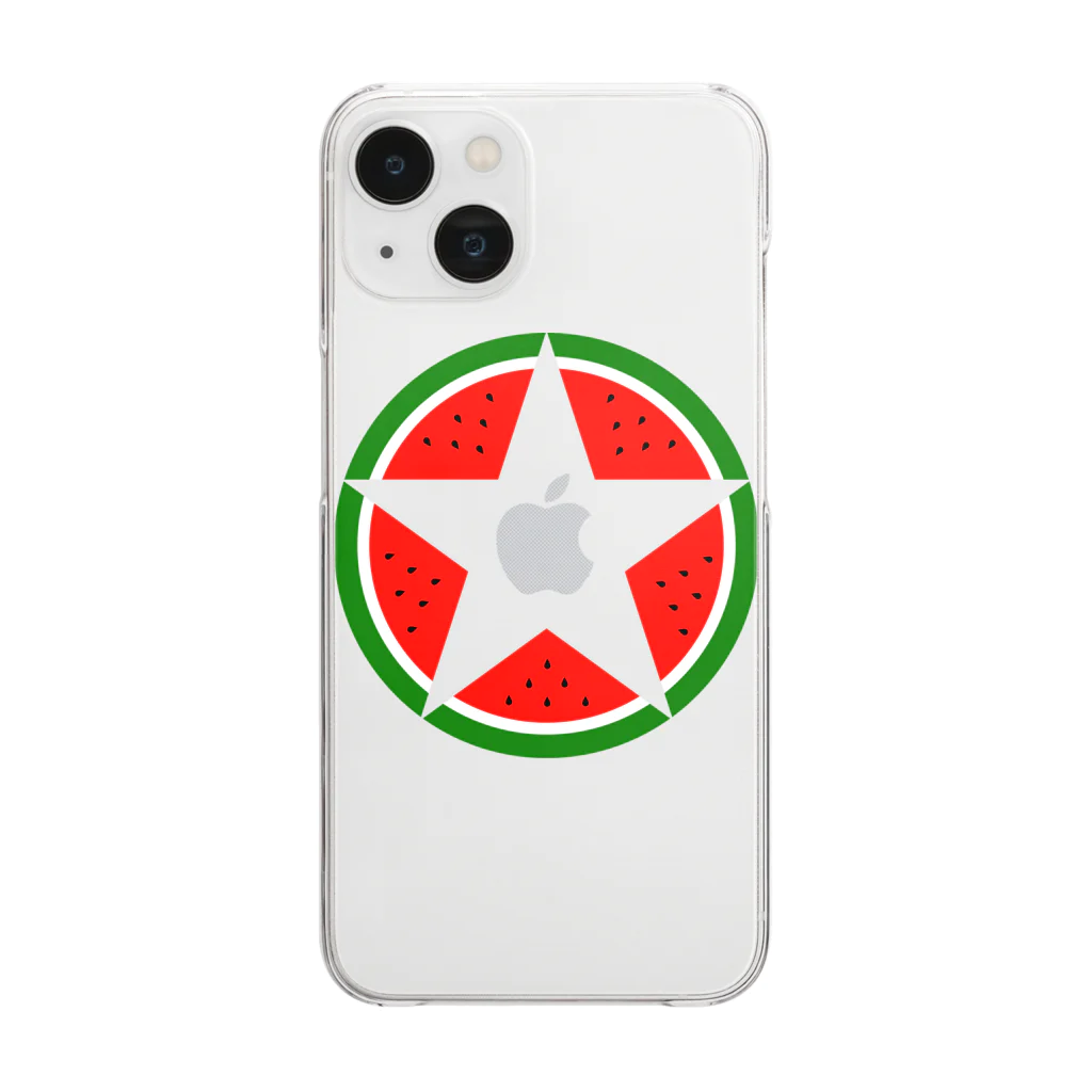 SuzutakaのSuica star Clear Smartphone Case