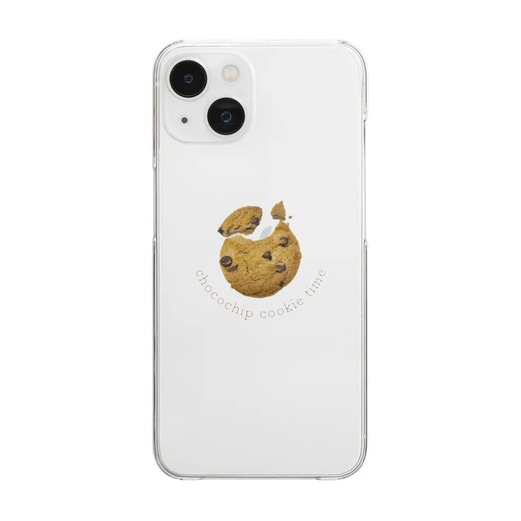 Ｒ.Ｒ Cafe？のchocochipcookietime Clear Smartphone Case