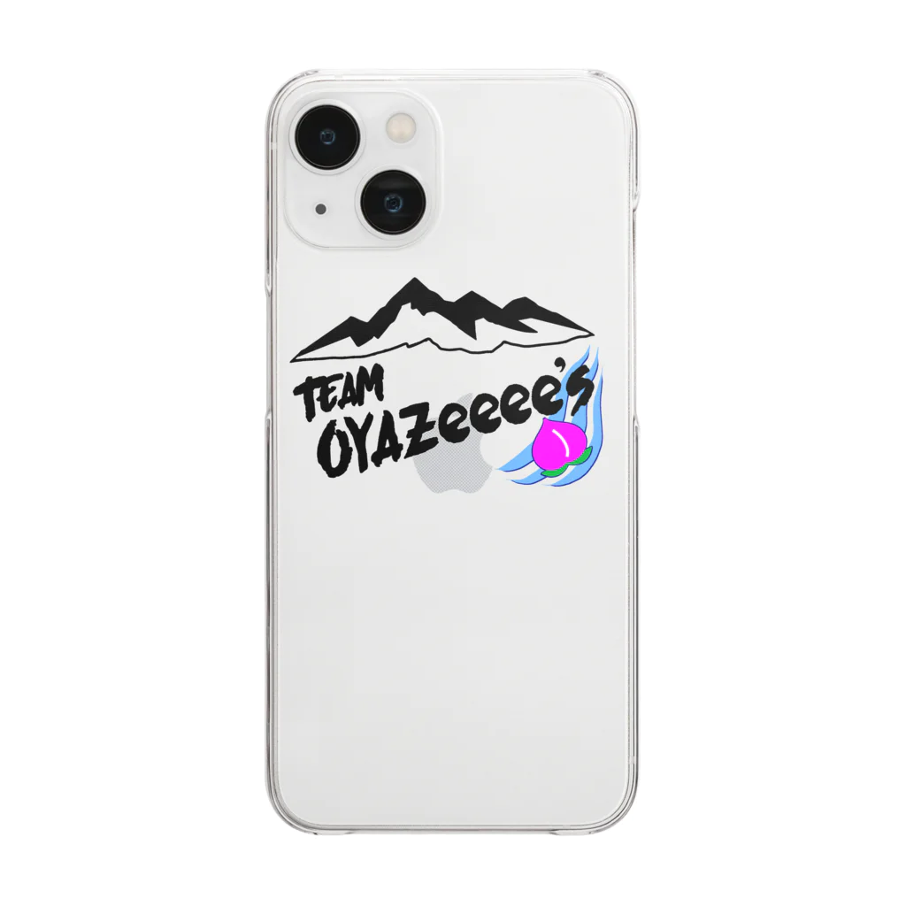 Fortune Campers そっくの雑貨屋さんのTeam Oyazeeee's Clear Smartphone Case