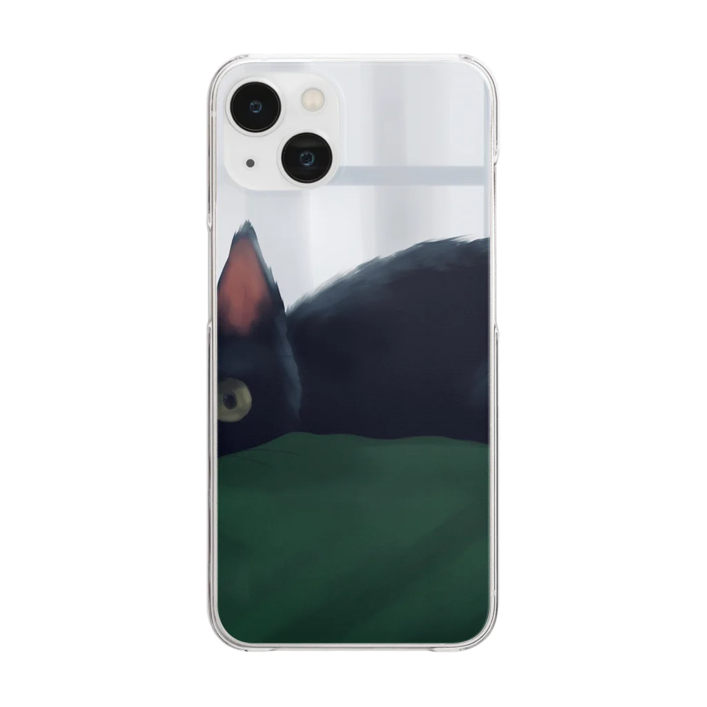 Lovebirdsの臆病トイくん Clear Smartphone Case