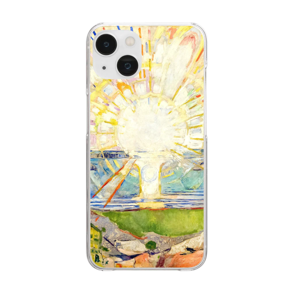 世界美術商店の太陽 / The Sun Clear Smartphone Case