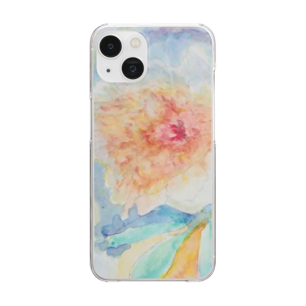 癒やし隊の花 Clear Smartphone Case