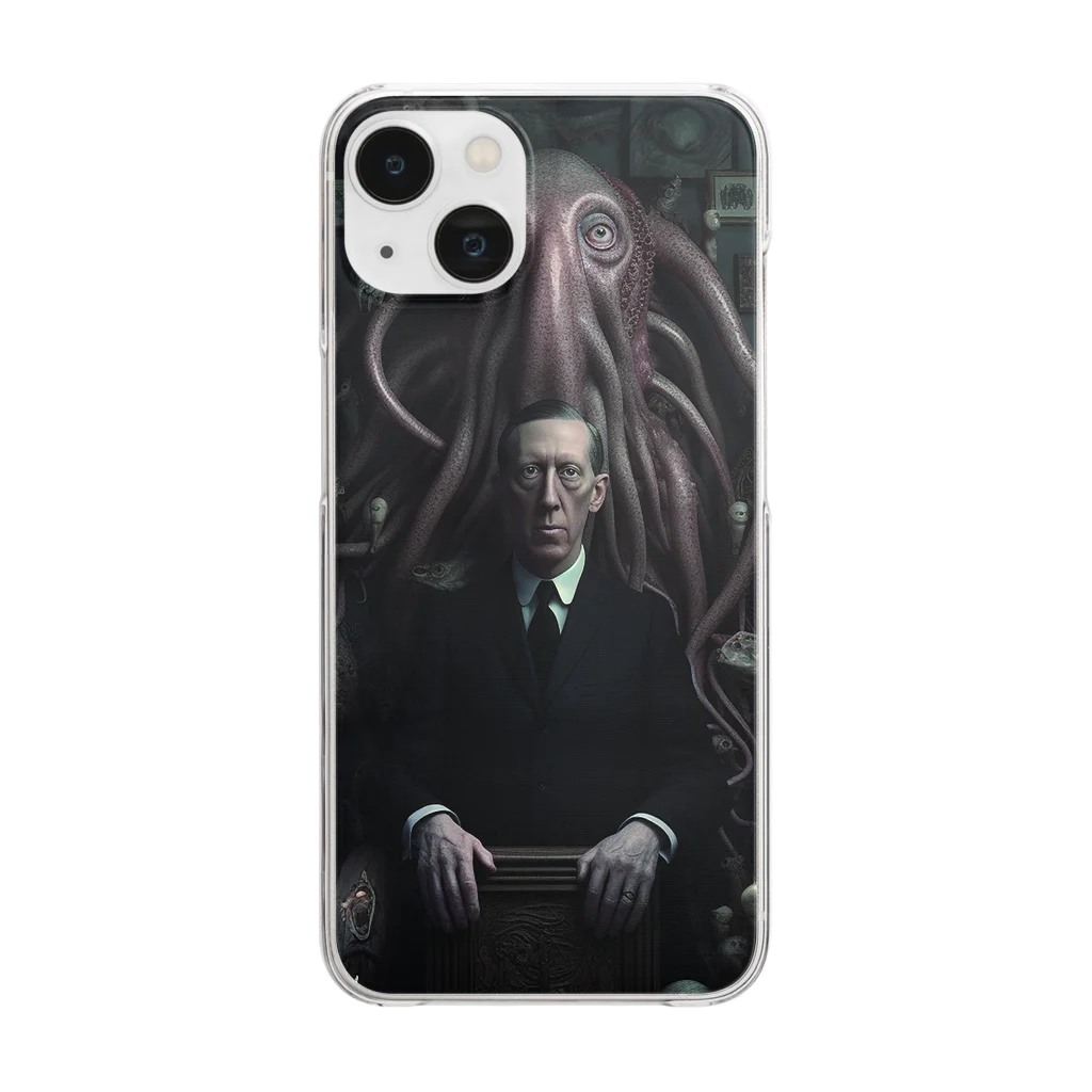 GaGaMaMaGaGaPaPaのThe cosmos puts pressures on me. Clear Smartphone Case