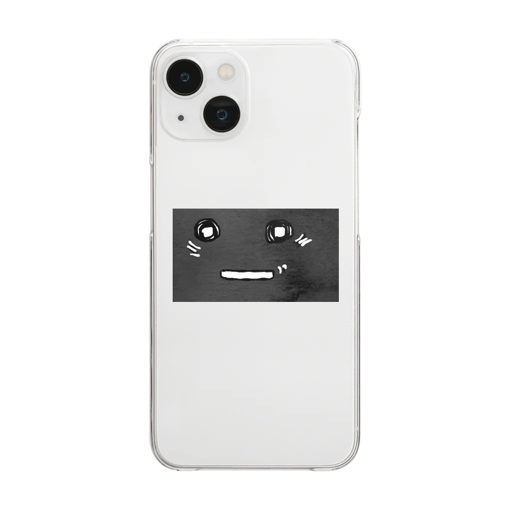 pinyako5502のニヤリくん Clear Smartphone Case