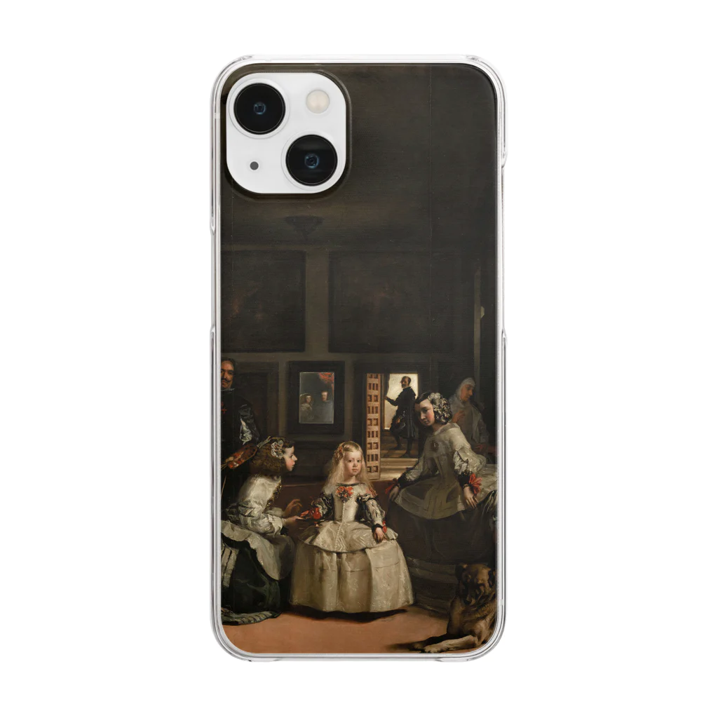 世界美術商店のラス・メニーナス / Las Meninas Clear Smartphone Case