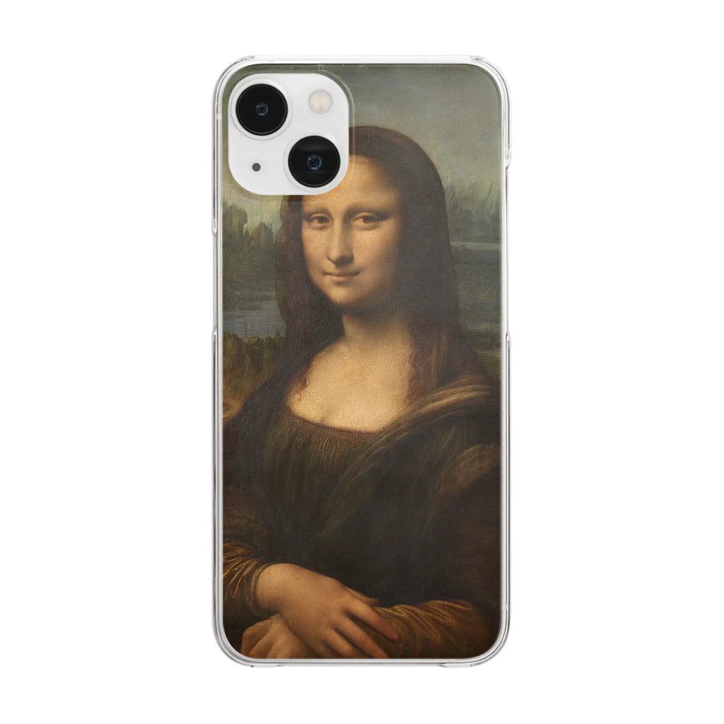 世界美術商店のモナ・リザ / Mona Lisa Clear Smartphone Case