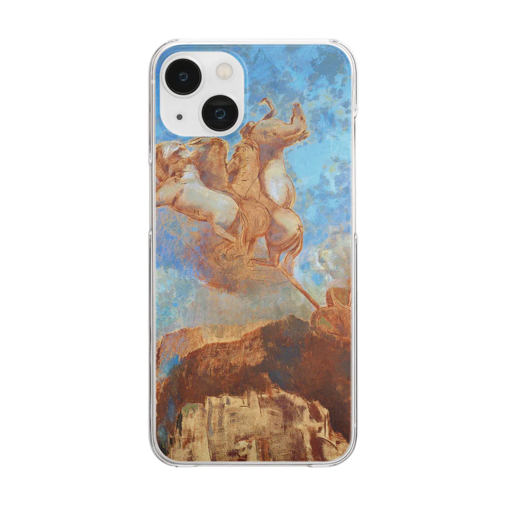 世界美術商店のアポロンの戦車 / The Chariot of Apollo Clear Smartphone Case