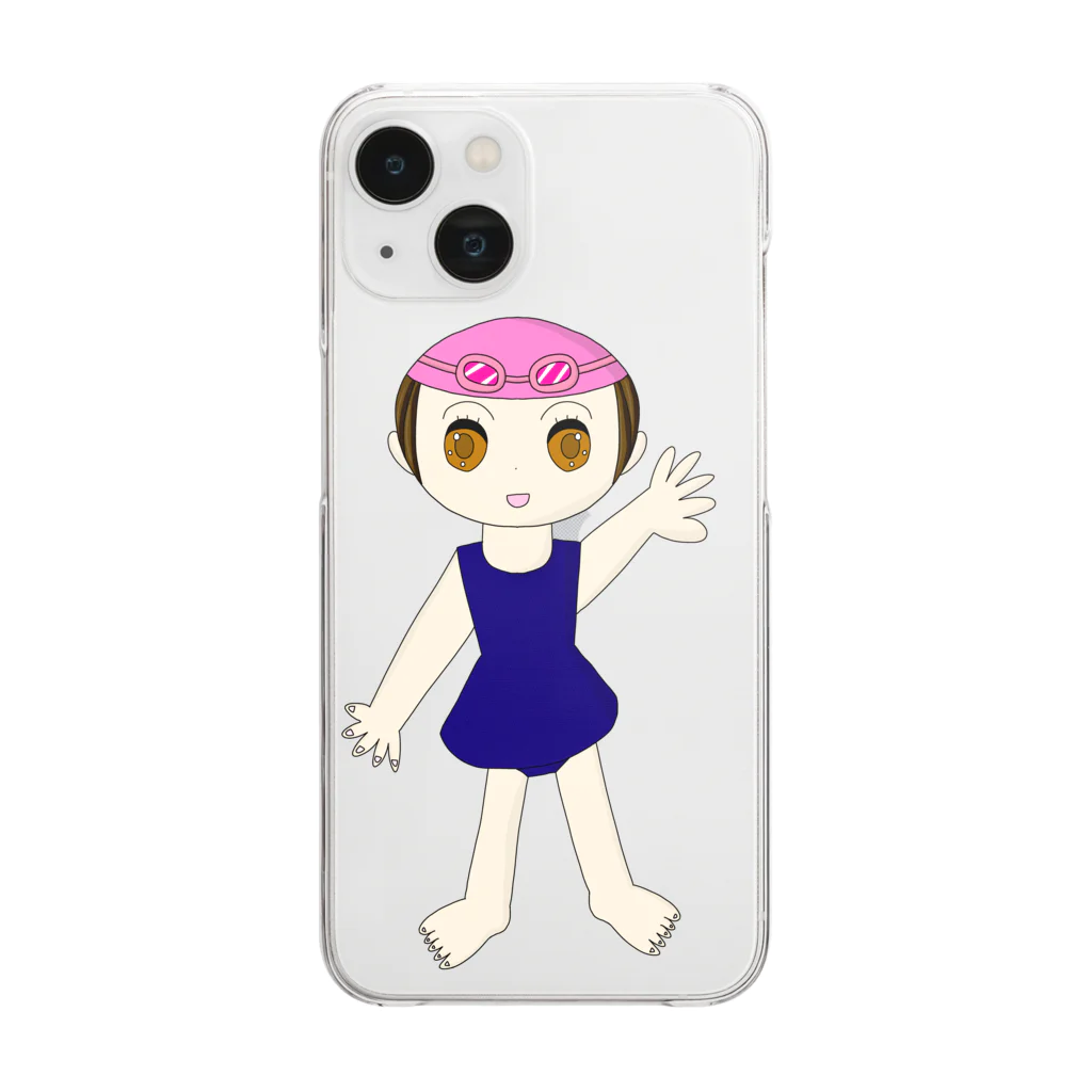 HONOMINEの水着っ娘 Clear Smartphone Case