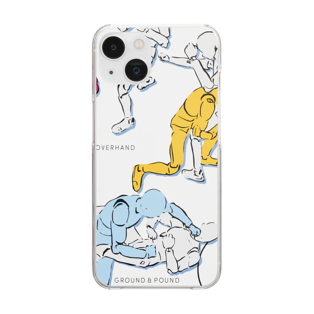 MMA_gengoka_chousenchuの北米スタイルA Clear Smartphone Case