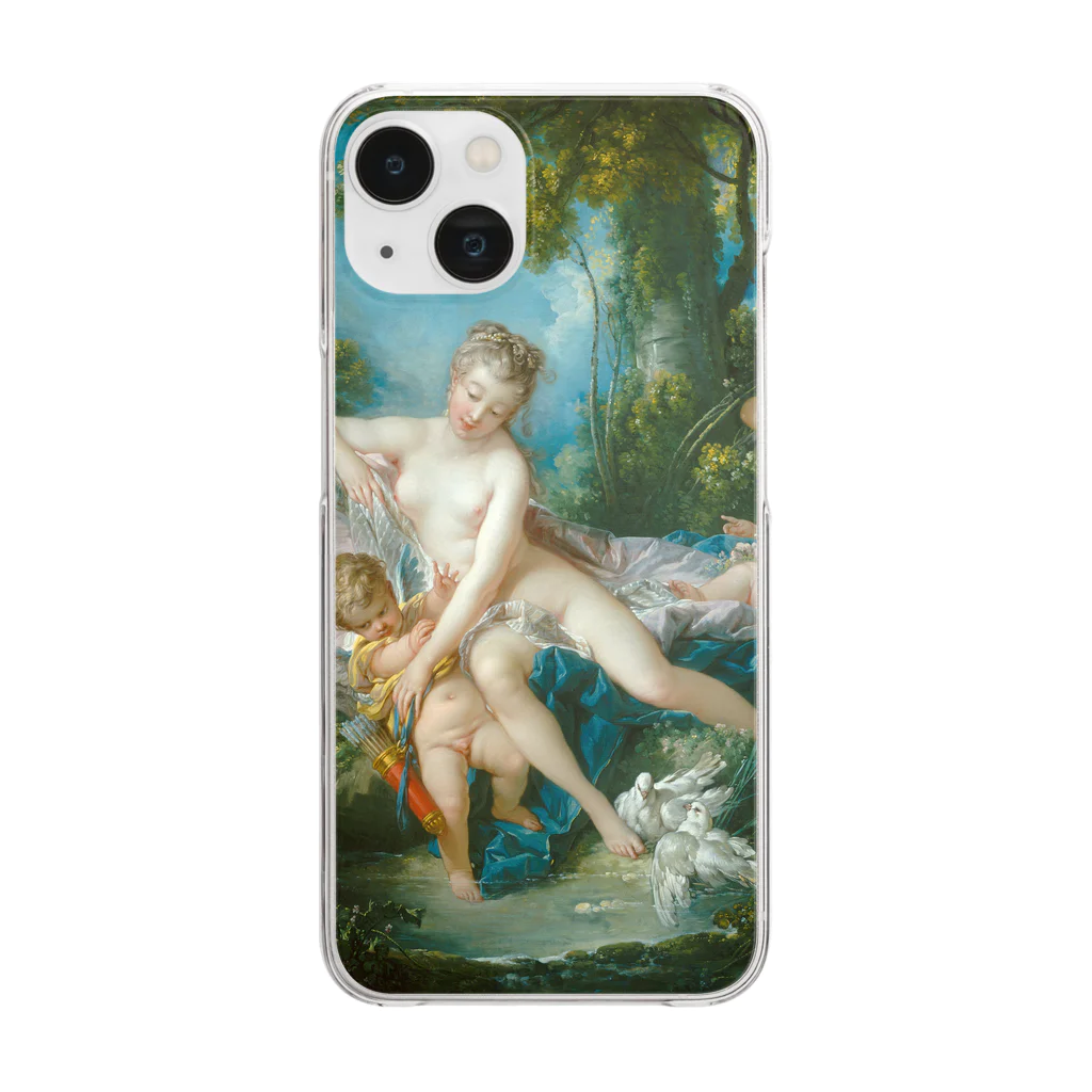 世界美術商店のヴィーナスの水浴 / The Bath of Venus Clear Smartphone Case