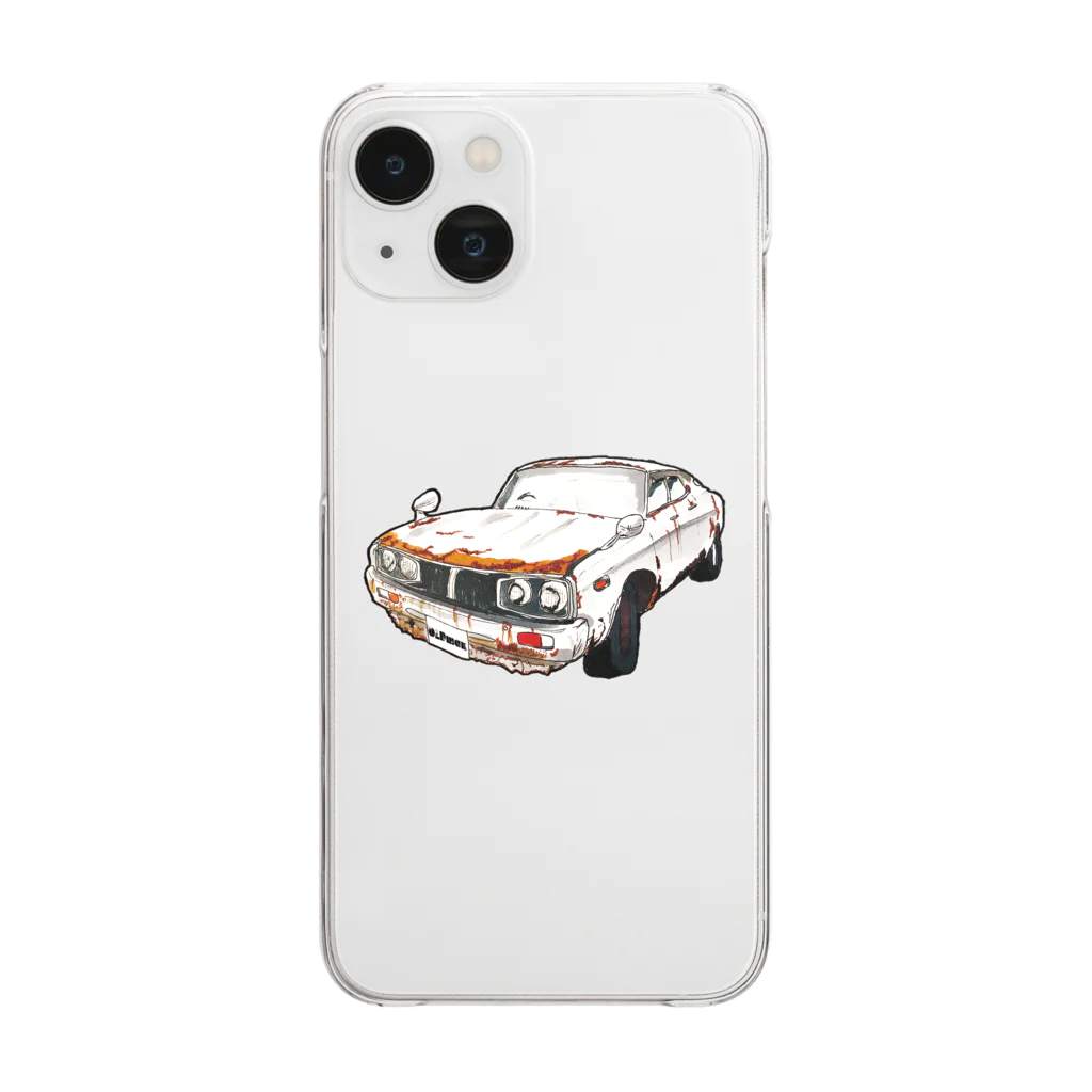 OLDMANのOLD CAR ⑥ Clear Smartphone Case