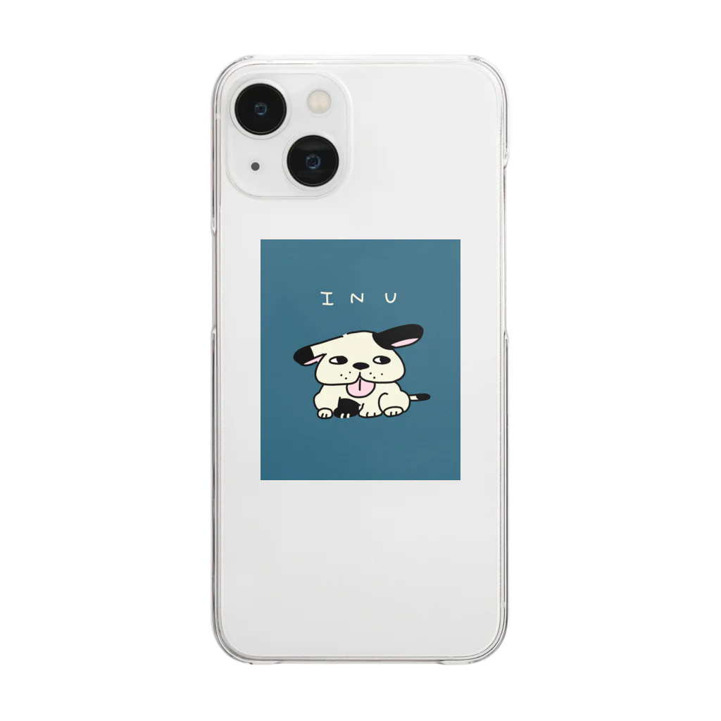 ShiroのかわいいINU Clear Smartphone Case