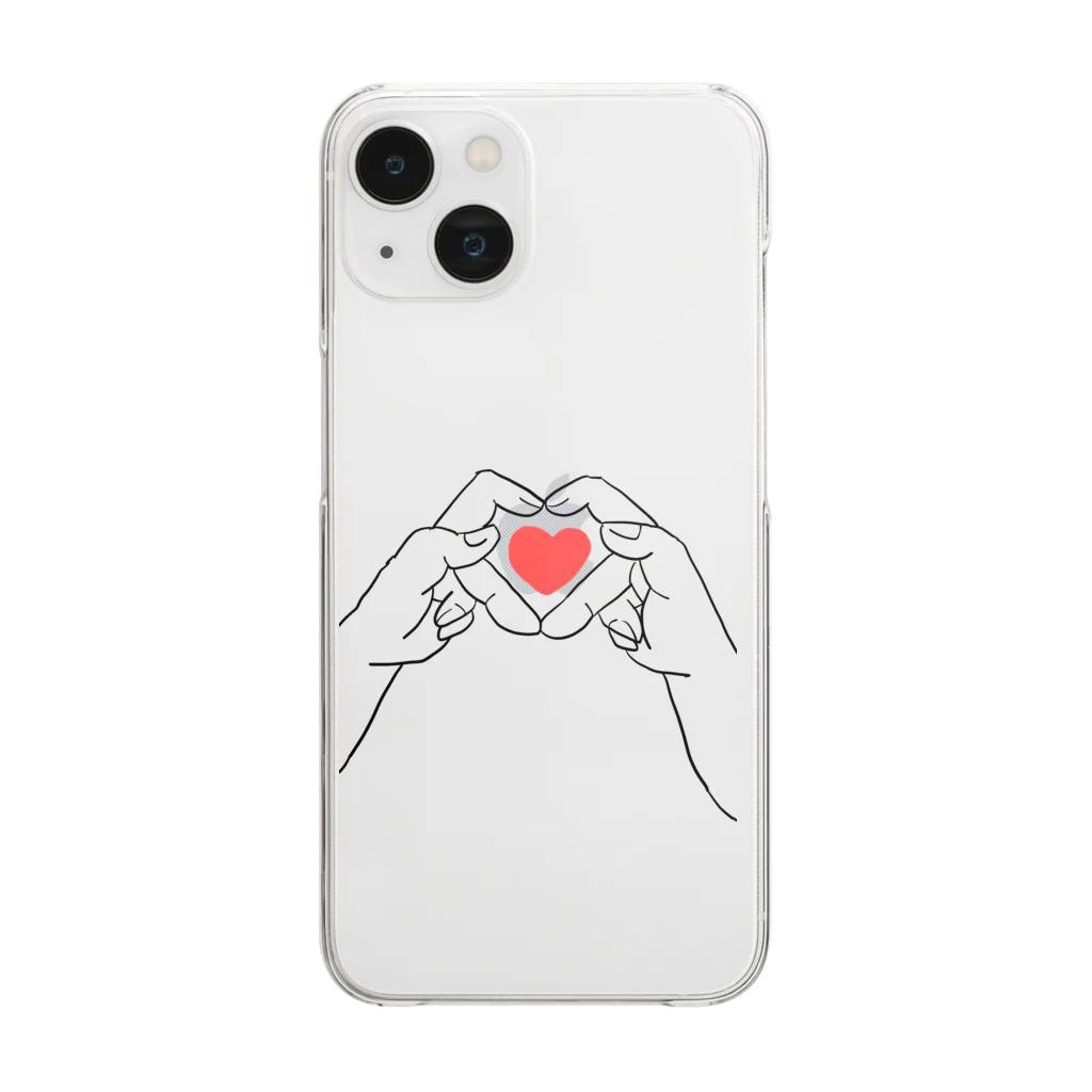 おにのパンツの♡ Clear Smartphone Case