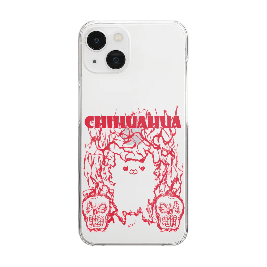 ORTHODOGSのCHIHUAHUA METAL Clear Smartphone Case