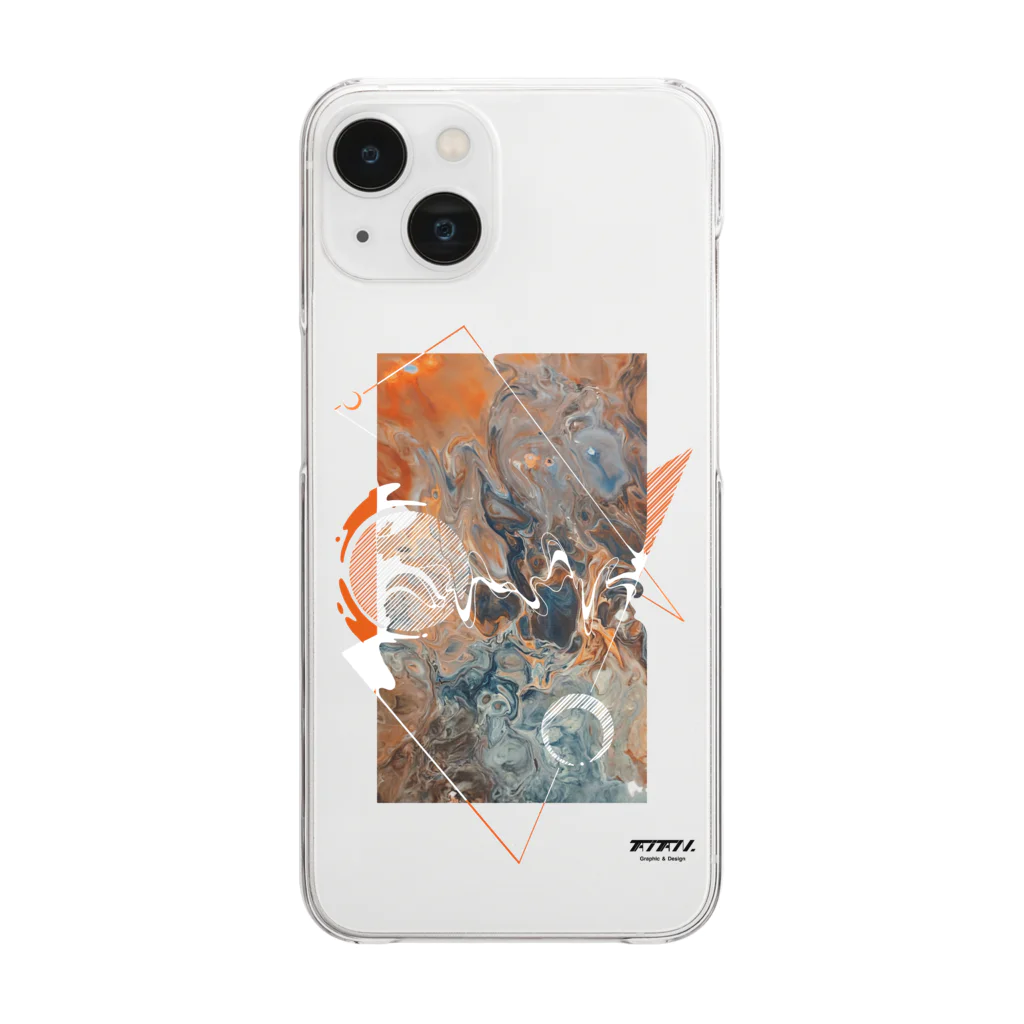 TAITAN Graphic & Design.の05.Andromeda  Clear Smartphone Case