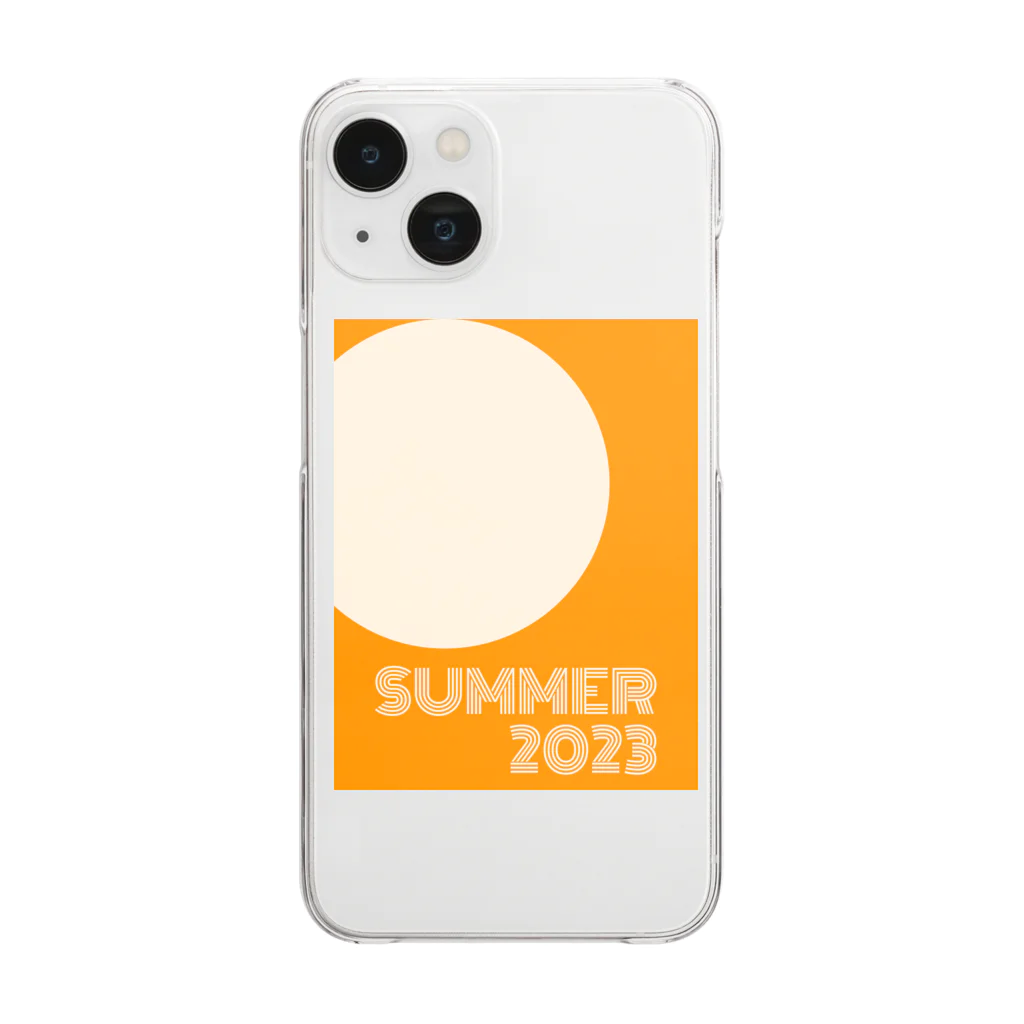 mihyuのSUMMER2023 Clear Smartphone Case