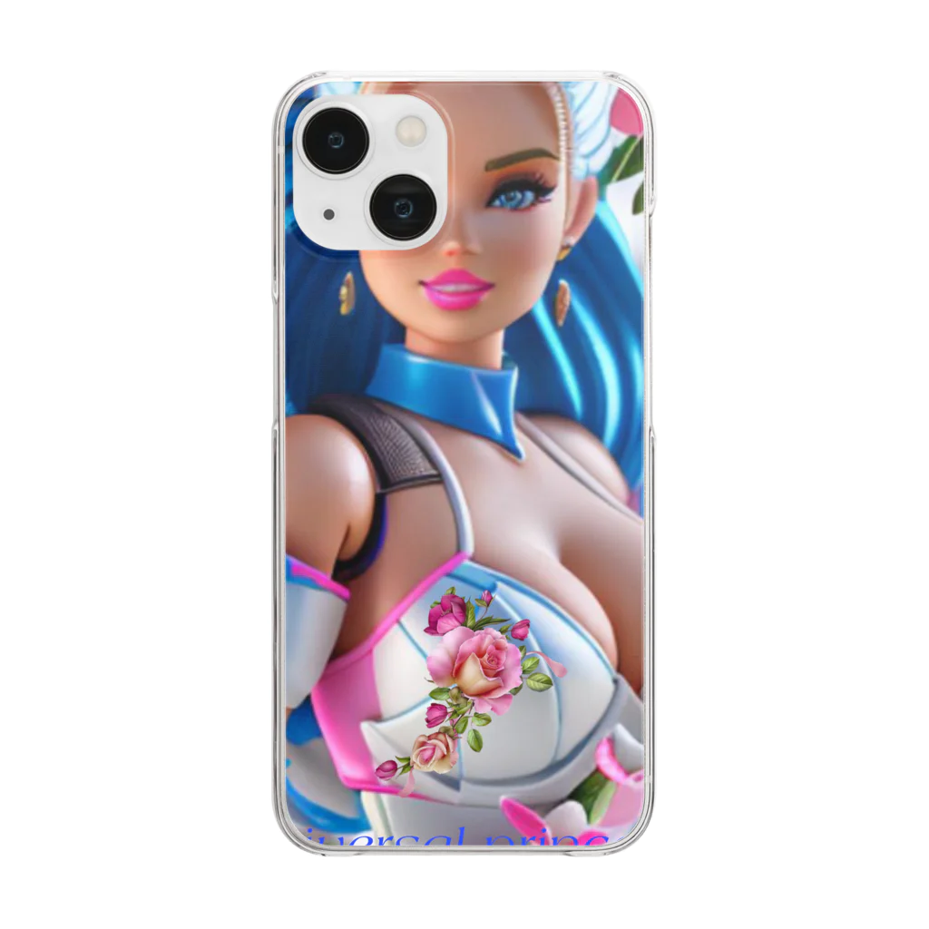 💖宇宙整体♪🌈♪こころからだチャンネル♪💖のuniversal  princess  Elena Clear Smartphone Case