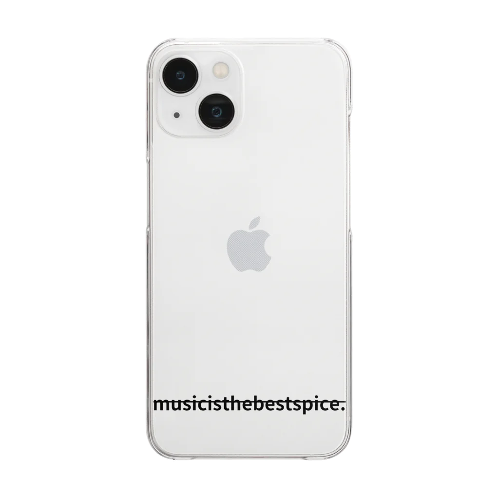 MITBS.のmusic is the best spice.② Clear Smartphone Case