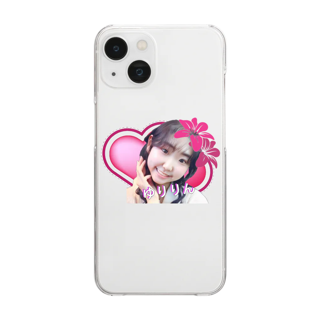 KANAANitemsのゆりりん Clear Smartphone Case