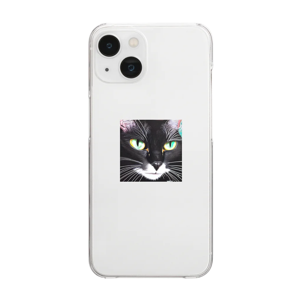 CAT GPT?のイケメンの心得 Clear Smartphone Case