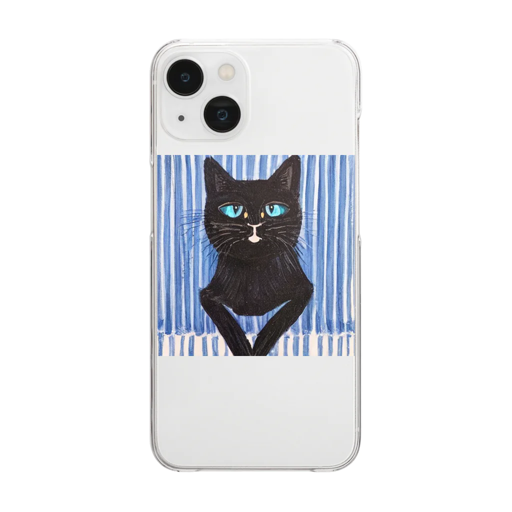 CAT GPT?のお寝坊さん Clear Smartphone Case