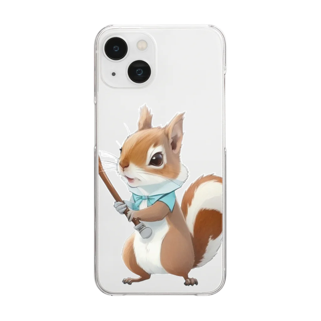 LumAのドリスくん Clear Smartphone Case